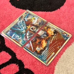 Suicune & Entei [Legend] #94 & #95 Pokémon Unleashed Bundle – As Pictured